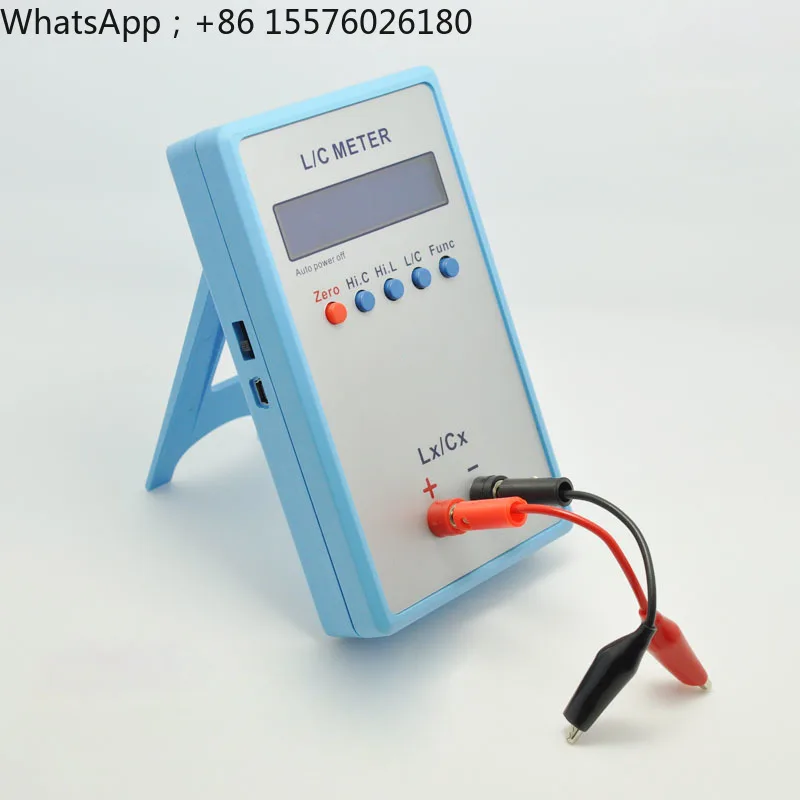LC200A Handheld High Precision Capacitance / Inductance Digital Display LCR Meter Capacitance Inductance Measurement