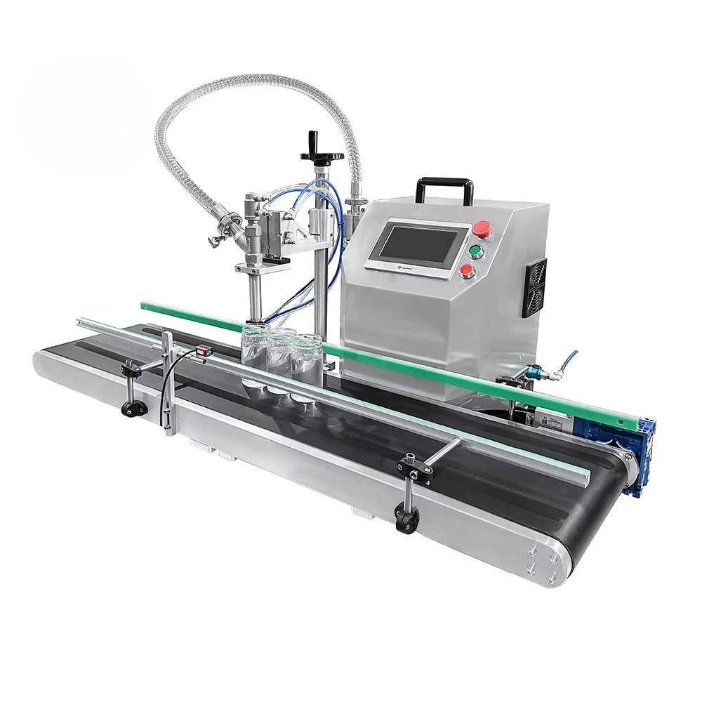 Automatic gear energy-saving honey thick liquid viscous liquid juice tea filling machine
