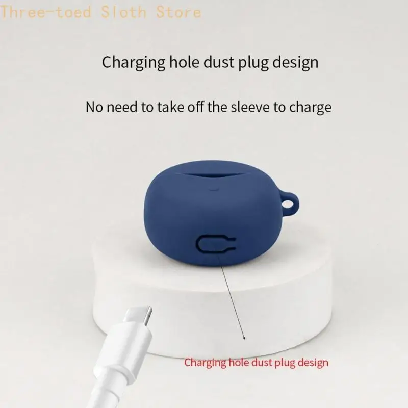 Carrying Housing for SoundPEATS Air4 Headphone Dust Washable Charging Box Sleeve E74A