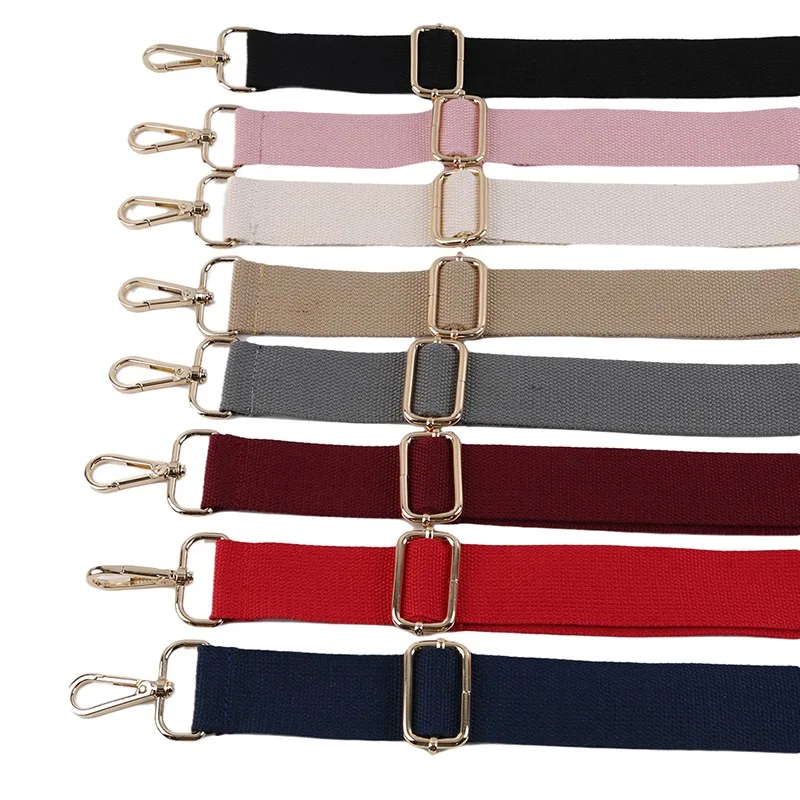 Solid Color Bag Strap For Women Shoulder Handbag Decorative Hand Messenger Belt Bag Accessories Handle Crossbody Wide Strap Part