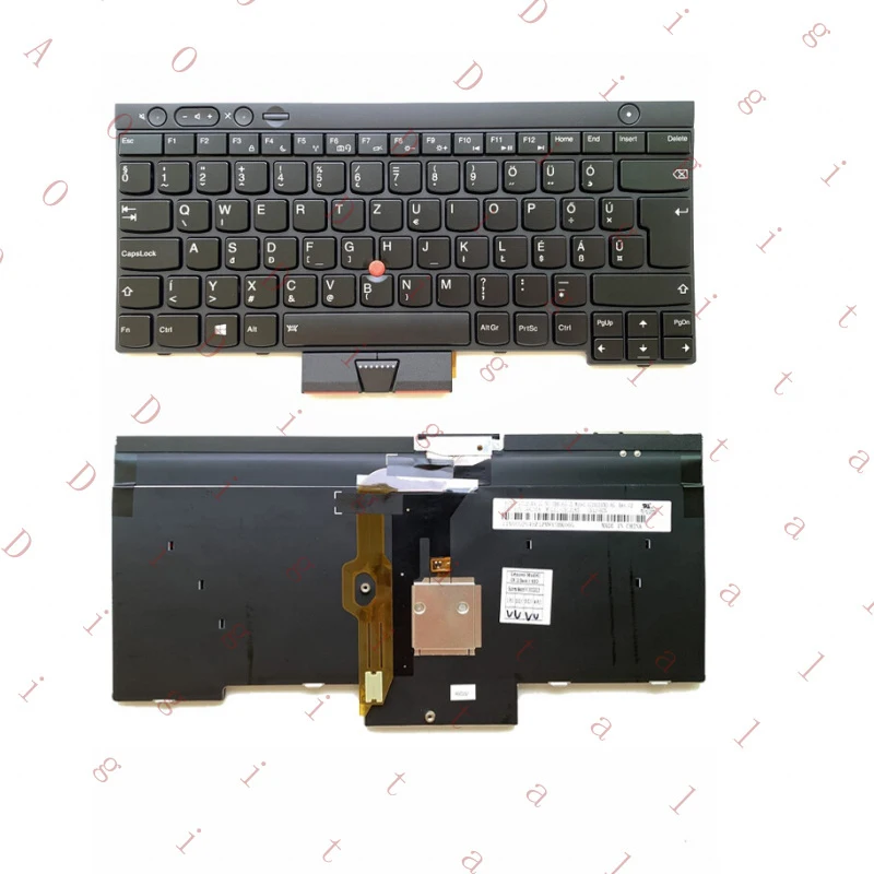WW 04X1368 FOR Lenovo Thinkpad T430 T430i T430S T530 Hungarian Backlit Keyboard
