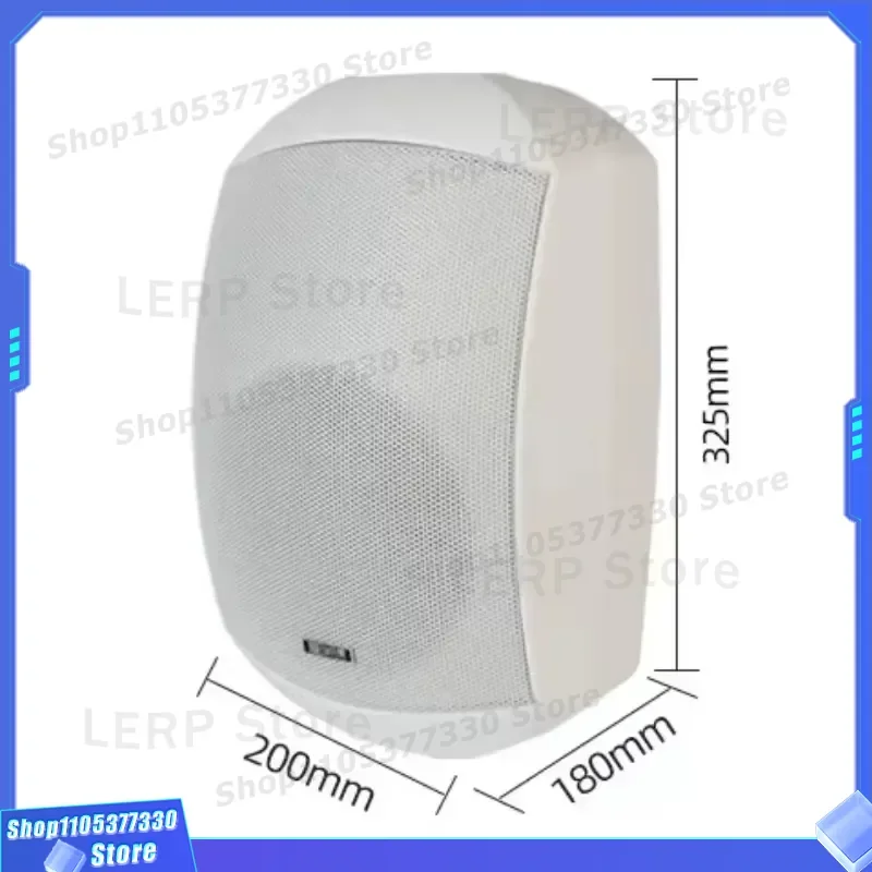 5.25 Inch 30W Universal Waterproof PA Speaker System 8 Ohm All Weather Outdoor Wall Mounted Audio for Home Garden Patio Use
