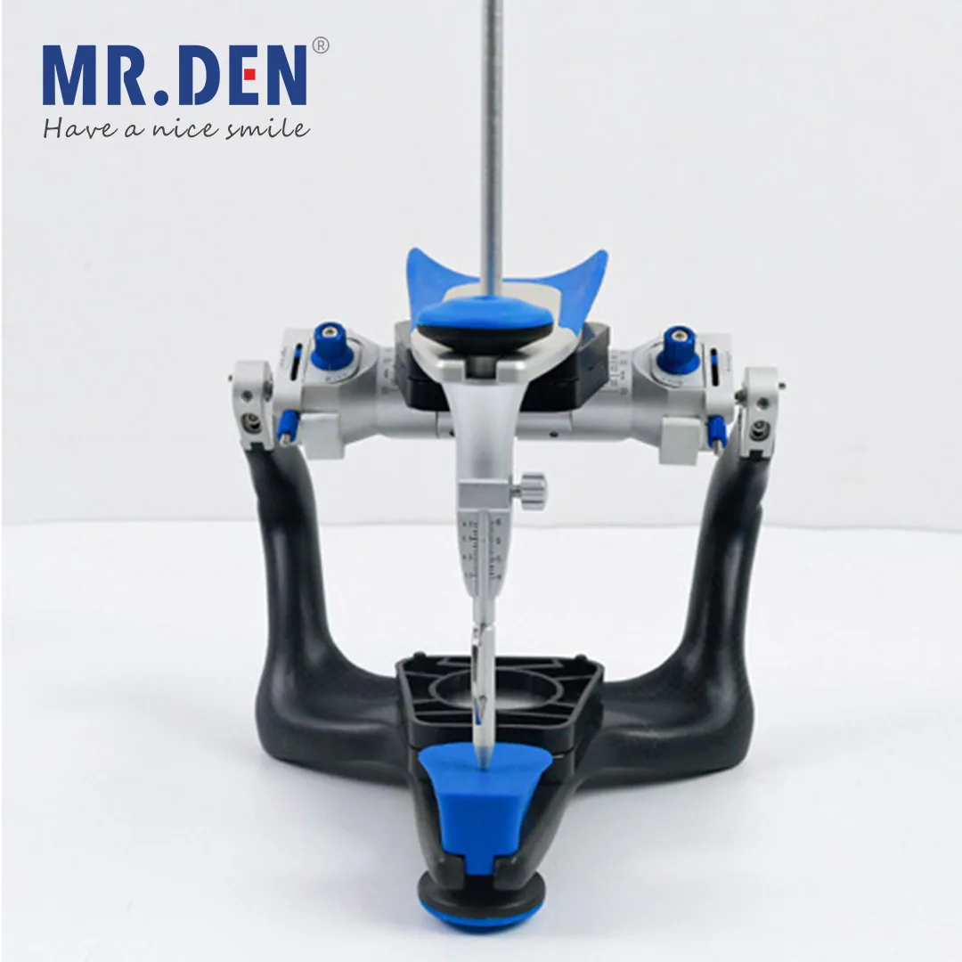 2025 New Gilbach Dental Oral Anatomical Bite Frame Articulator Fully Adjustable Facial Arch Arrangement Guide Plate