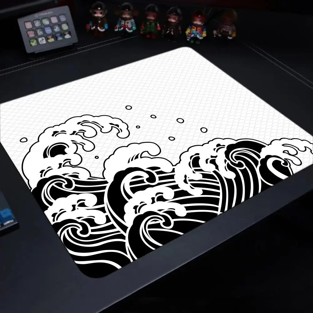 

Small Size Wave Series Gaming Control Xs Mouse Pad Laptop Art Design Non-slip Deskmat Office Gamer Natural Rubber Carpet