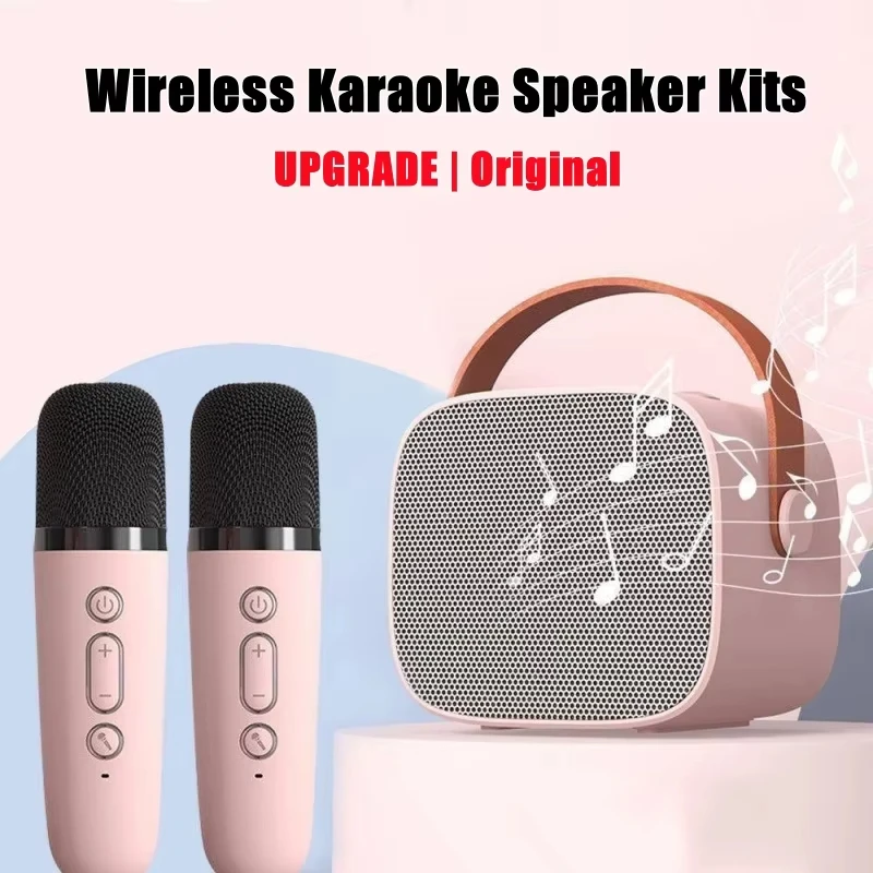 Xiaomi Mijia Mini Karaoke Machine for Kids and Adults Portable Speaker With 1-2 Wireless Microphone for Home KTV Party Holiday