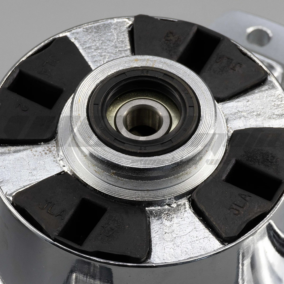 CT70 Rear Hub and Brake Set Chrome Motorcycles Parts Motorcycles Parts