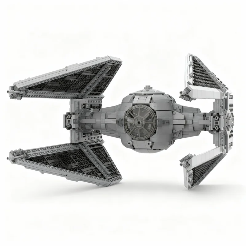 

3806pcs MOC UCS Tie Interceptor Spherical Cockpit MOD Star Battle Model Building Blocks Christmas Gifts Construction Toys Brick