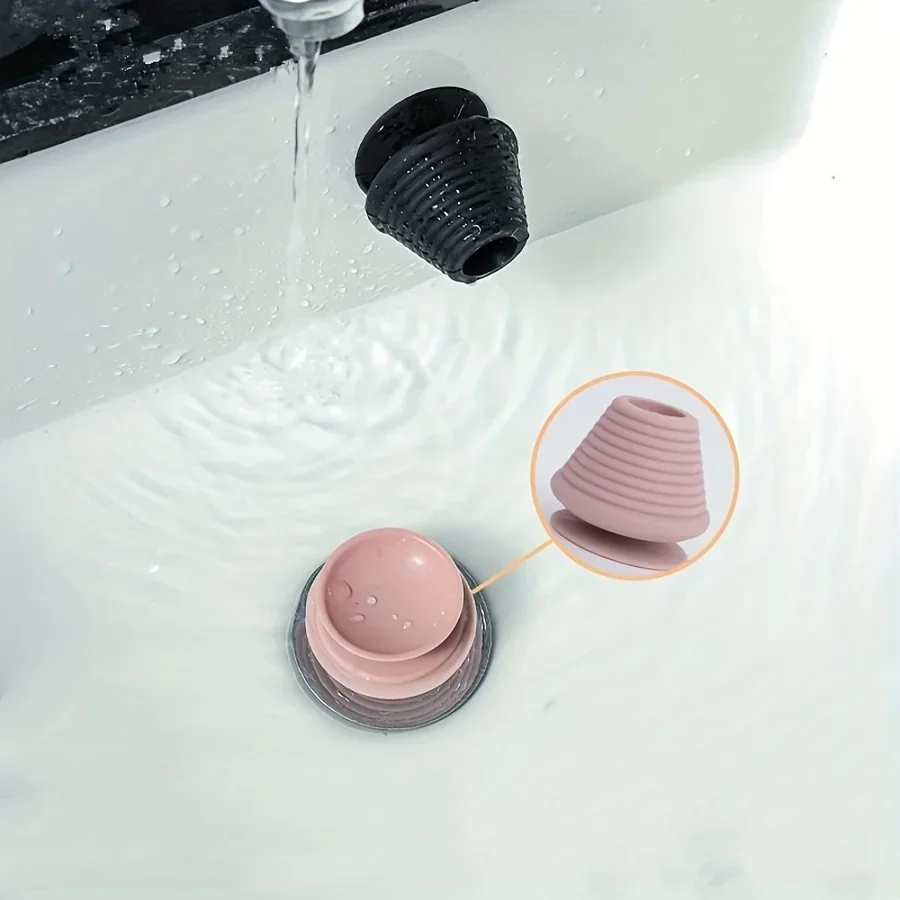 Tub Stopper Universal Drain Stopper Silicone Bathtub Stopper for Bathroom Bathtub and Kitchen