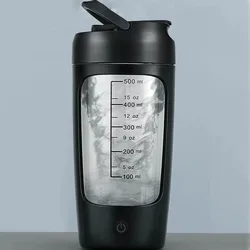 Electric Protein Shaker Bottle Portable 1200mAh Rechargeable Blender Cup Automatic Self Stirring Mug 650ml Mixing Cups  Fitness