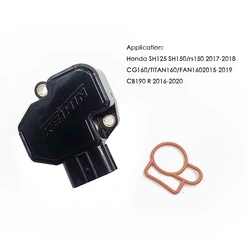 Sensor de posición del acelerador para motocicleta, Cuerpo del acelerador TPS para Honda CB190R CB 190R 190TR SH125 SH150 RS150 CG160 TITAN160 FAN160