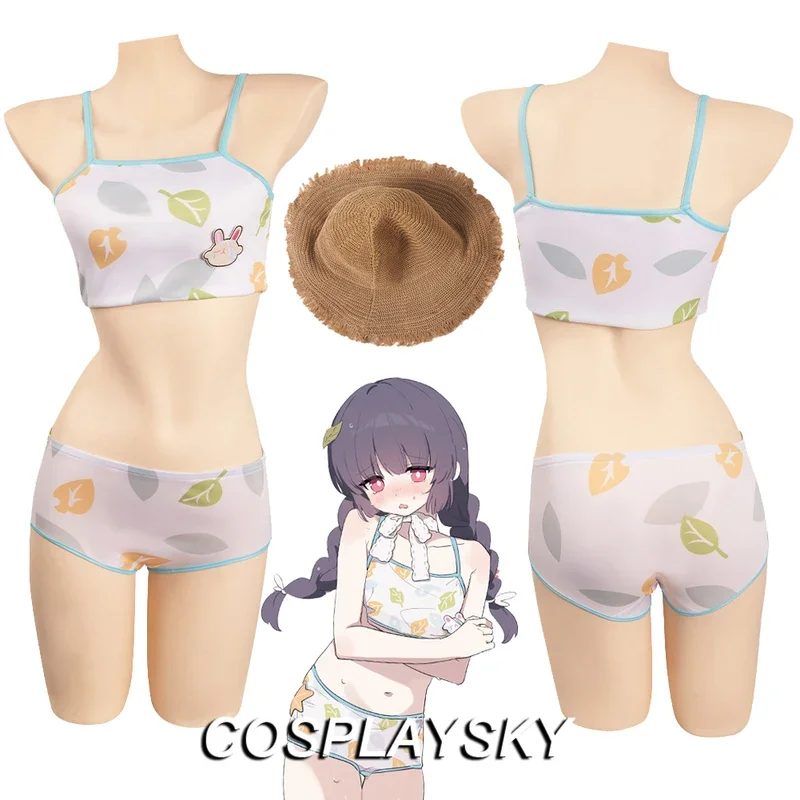 

Аниме игра синий архив косплей фэнтези Касумаizawa Мию костюм маскировка сексуальный кавайный летний купальник для взрослых женщин наряды