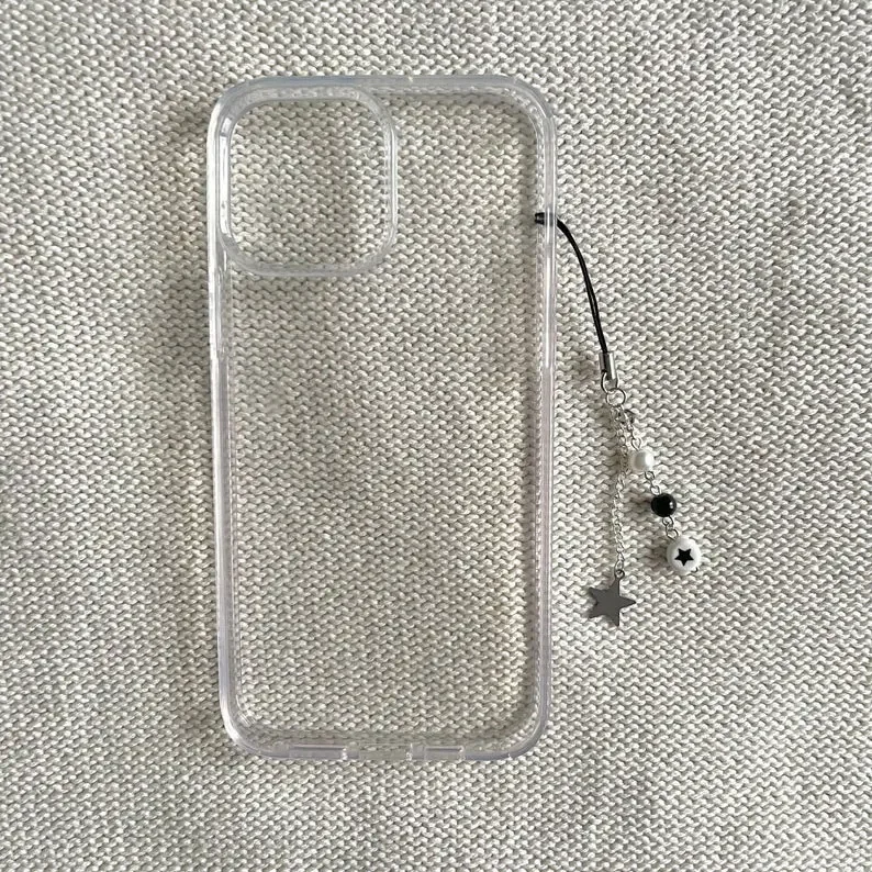 Black Star Phone Case Charm | Phone Accessories, Keychain, Grunge,Coquettish