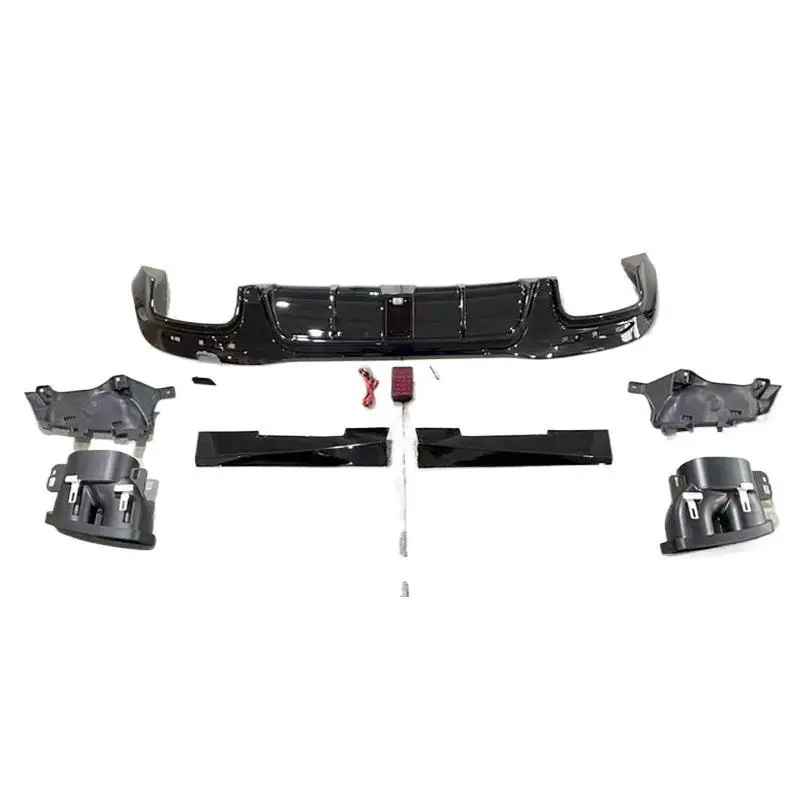

Hot Sale W222 Diffuser for S-class Rear Lip W222 Modified Babos Rear Lip with Four Out Tail Throat