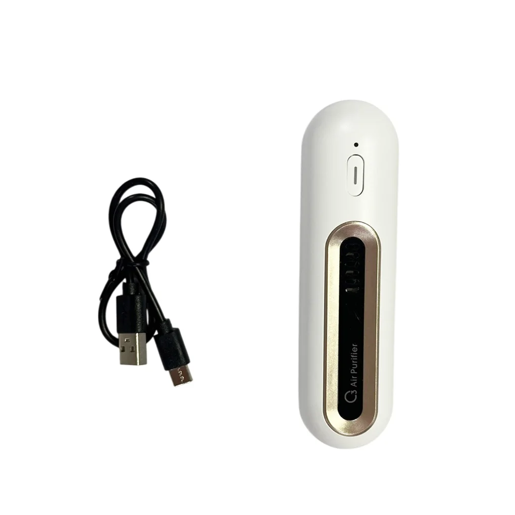 Refrigerator Deodorizer USB Kitchen Vegetable Odor Remover Dual Mode Adjustable Eliminating Generator Wardrobe Car