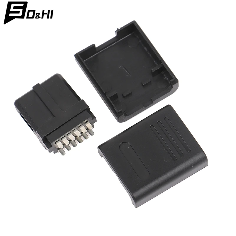 

1 компл. Для NGC SNES N64 коннектор Штекерный кабель 12 контактов многовыходной разъем/вилка AV ремонт DIY для GameCube SFC разъем