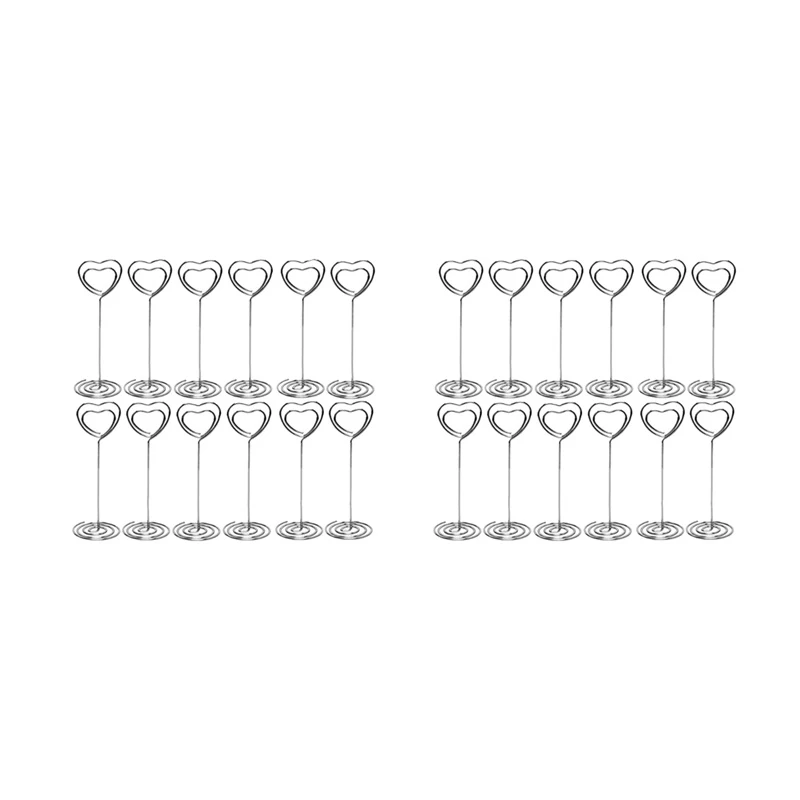 TTKK pemegang kartu 3.5 inci, Set 20 tempat kartu meja pemegang kartu pernikahan