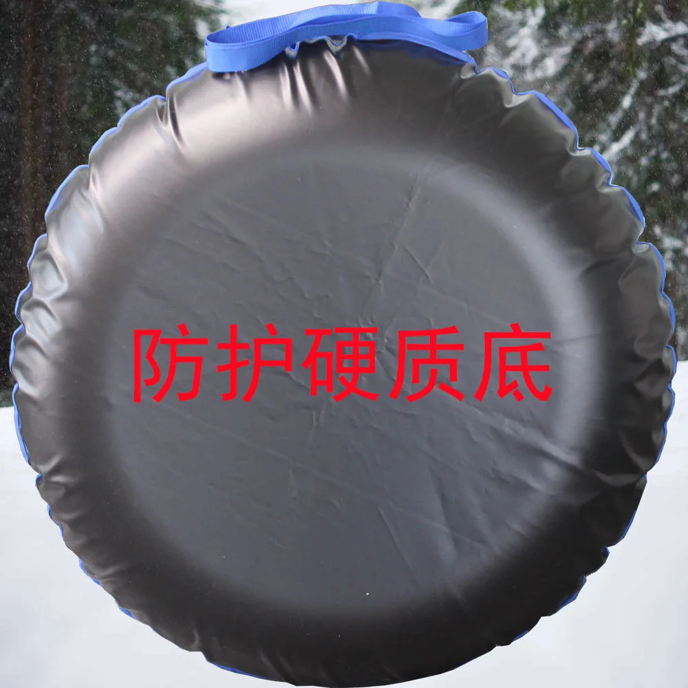 D02 Tubo da neve gonfiabile singolo per adulti con rivestimento in tessuto rimovibile per uso domestico Tubo da slitta da neve trainabile in vendita 1