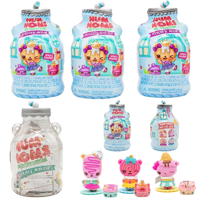 Original Genuine NumNoms Bottle Smell So Deliciousl Mystery Makeup Surprise Sweet Dolls Fragrant Nail Polish Secrets Toy Gifts