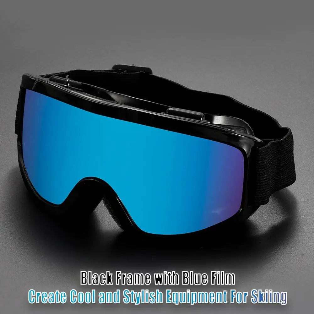 

Winter Outdoor SKI Goggles Adult anti-fog Snowboard Skiing Glasses One-piece large-frame Windproof Motorcycle Sun Glasses