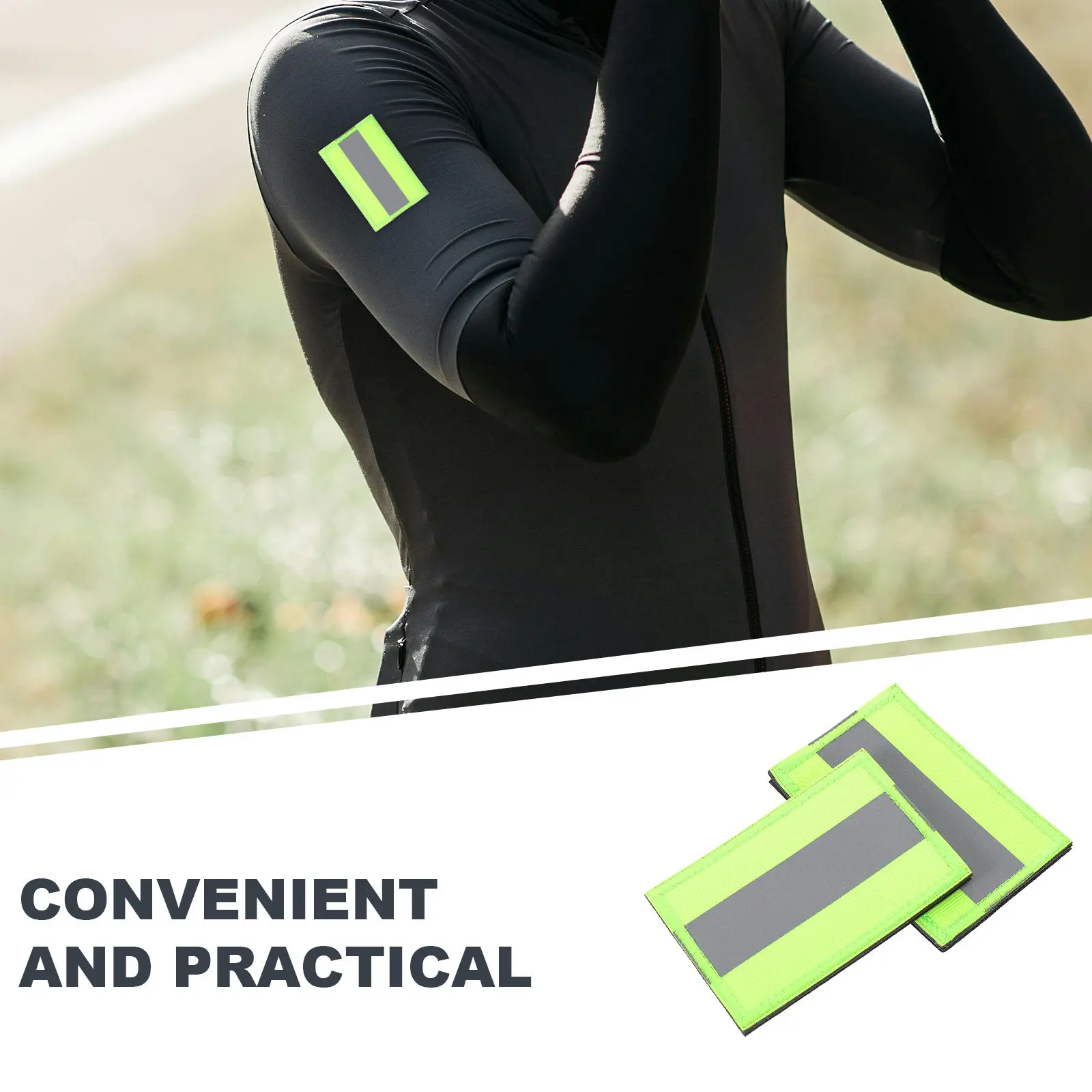 

4 шт. светоотражающие нашивки для собачьих шлеек, декоративные полоски-наклейки для головных уборов, жилетов, одежды, рюкзаков, аксессуары для рукоделия и декора