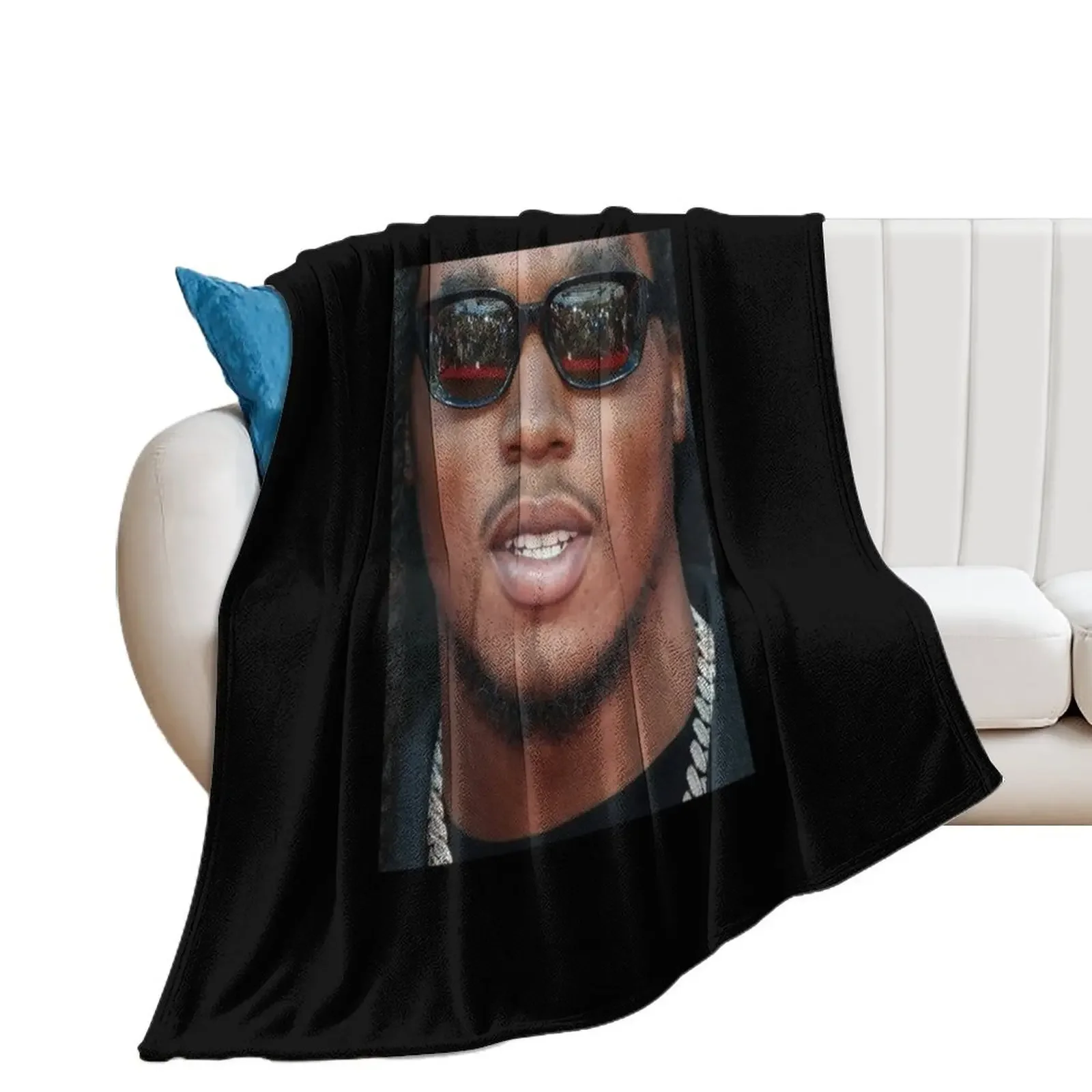 Rip Migos Takeoff 2022 Throw Blanket Retros Warm Designers For Decorative Sofa Blankets