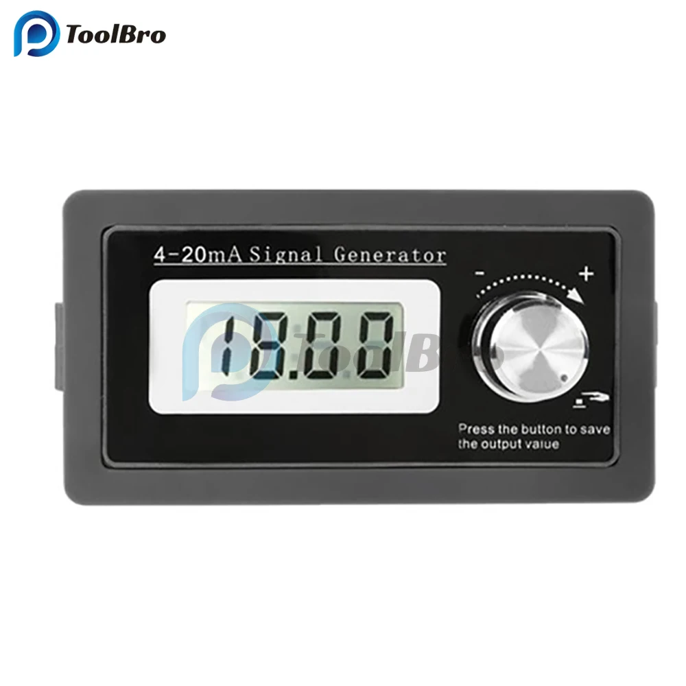 4-20mA LED Digital Signal Generator Current Loop Panel-mounted Current Transducer Support 2 3 4 Wires