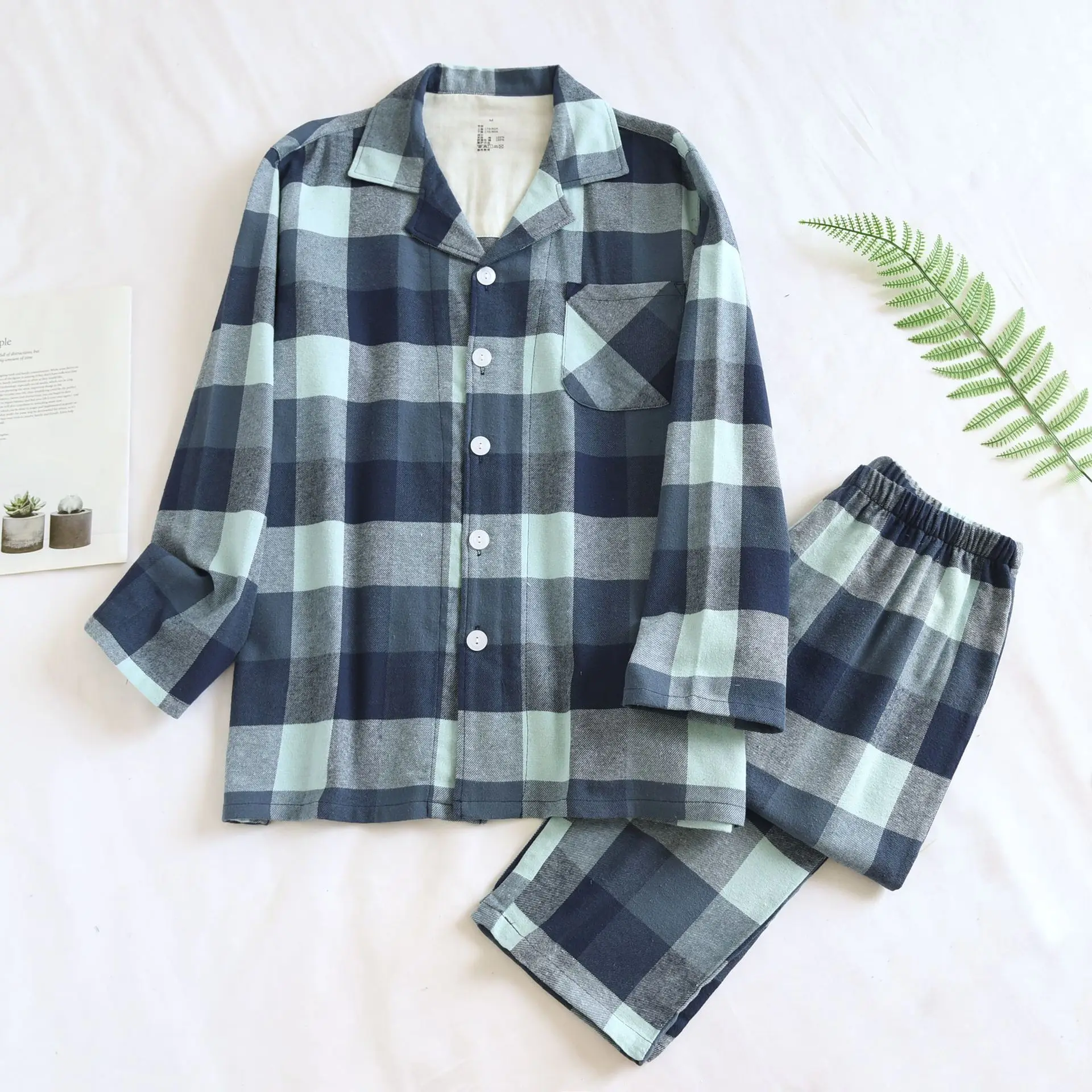 Cyan Gray Grid