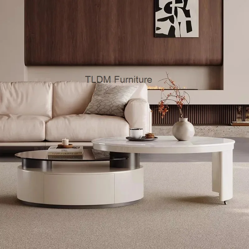

Modern Luxury Coffee Table Minimalist Premium Effect Coffee Table Unique Simple Mesas De Centro Para Sala Living Room Furniture