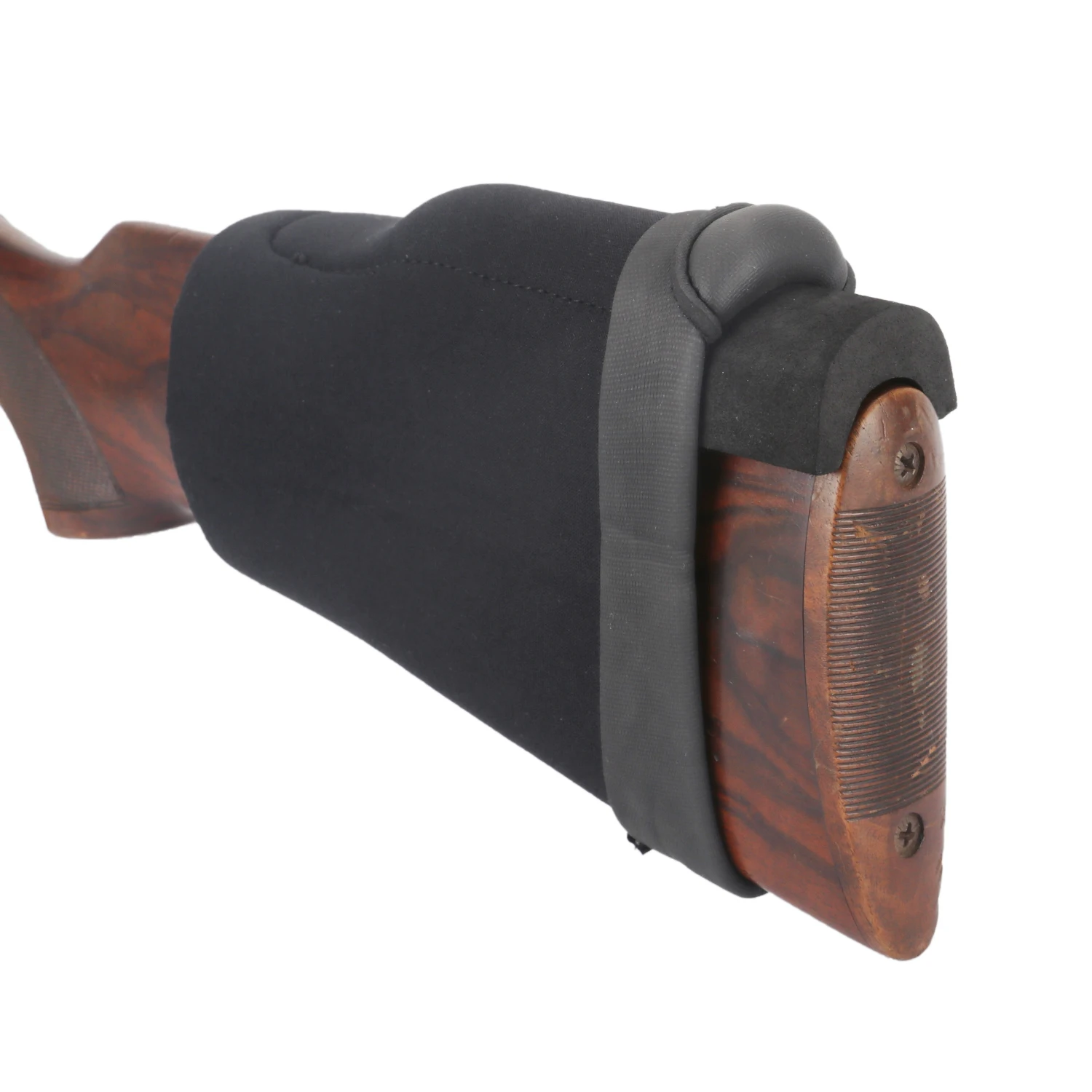 Tourbon Neoprene Rifle Cheek Rest Raiser Gun Buttstock Non-slip Cover with 3 Pads Black Hunting Accessories