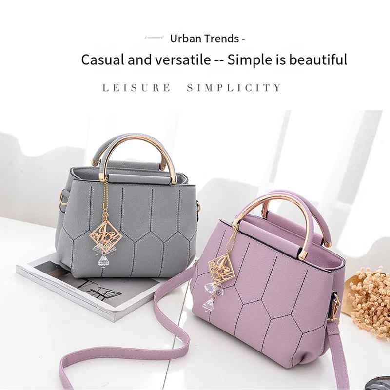 PU shoulder bag for women, crossbody bag, handbag, multi-pocket versatile small bag, new women's phone bag, water-resistant, lightweight, fashionable, casual soft leather bag