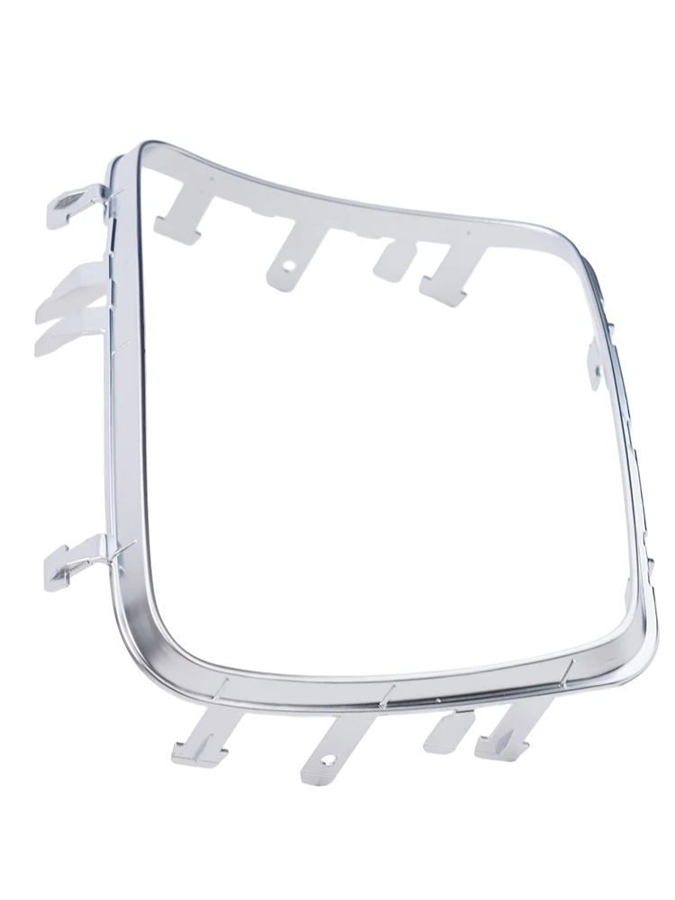 Trim Frame CupHolder Strip Trim Car Interior Accessories 220x145mm Cup Holder Electroplated Silver  Trim Frame