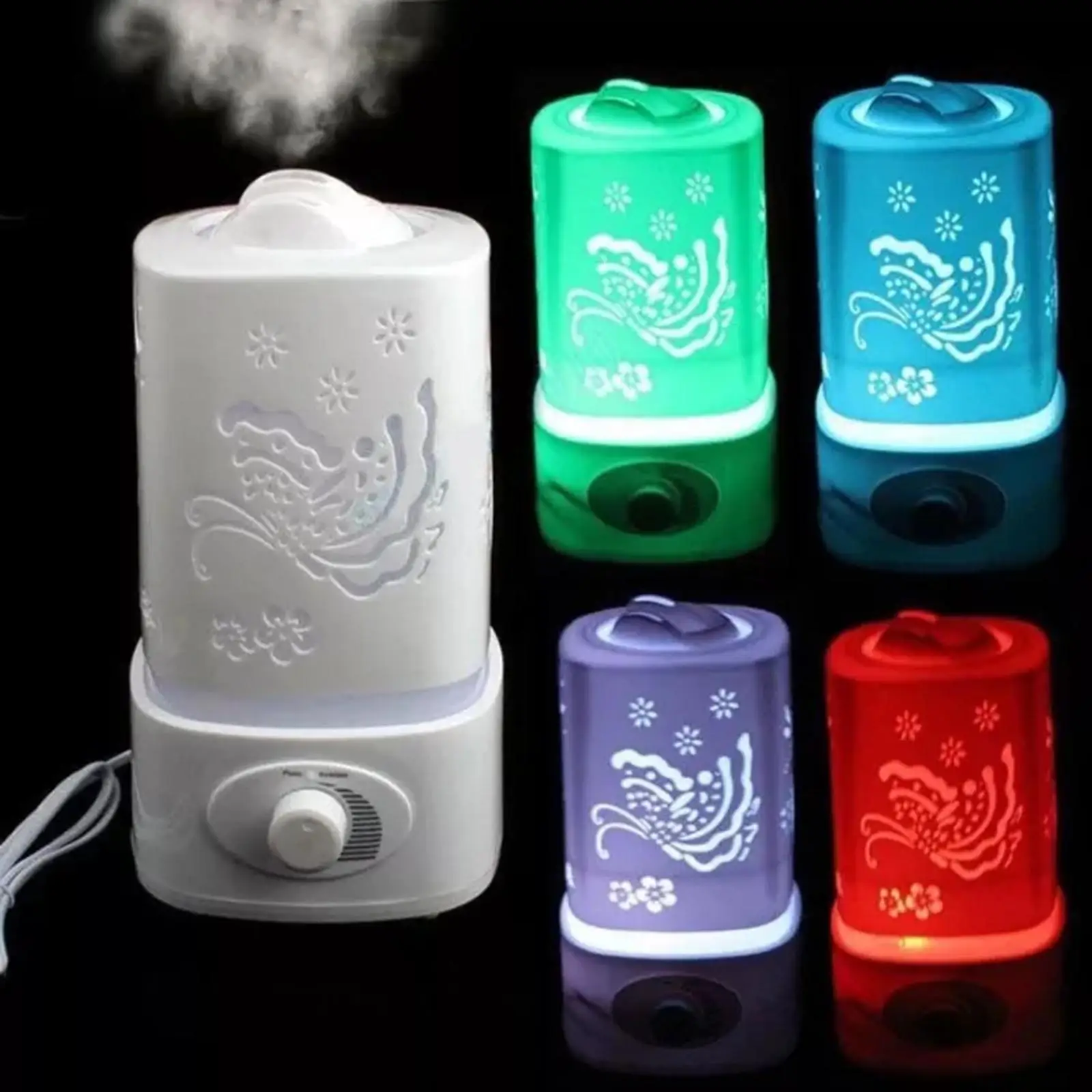 Air Humidifier 1.5L High Capacity Automatic Power Off Fragrance Diffuser for Travel Car