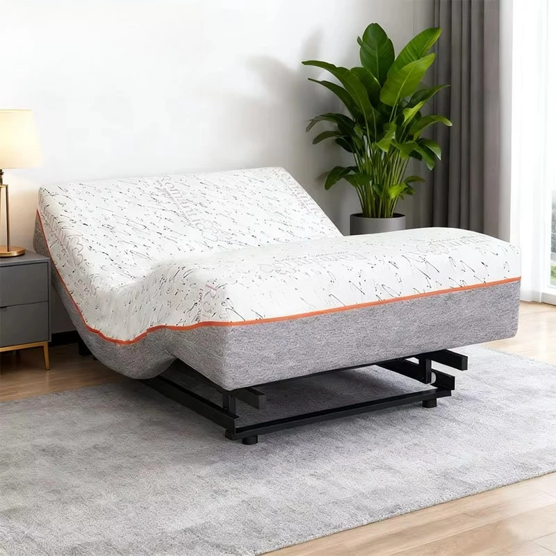 

Multifunctional smart mattress, electric adjustable memory foam mattress, wireless remote control king adjustable bed