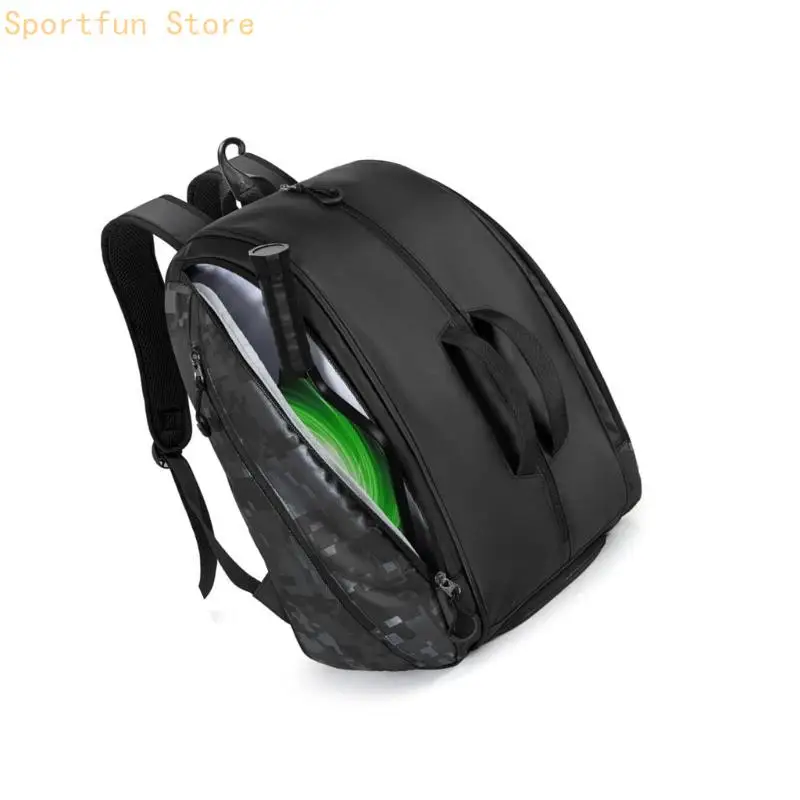 Pickle Ball Tasche mit Polsterung, ergonomische Schulter, atmungsaktiv, für Outdoor-Sportarten