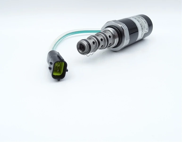 أجزاء المركبات الهندسية حفارة المضخة الهيدروليكية صمام الملف اللولبي KDRDE5K-20/40C07-109 SK200