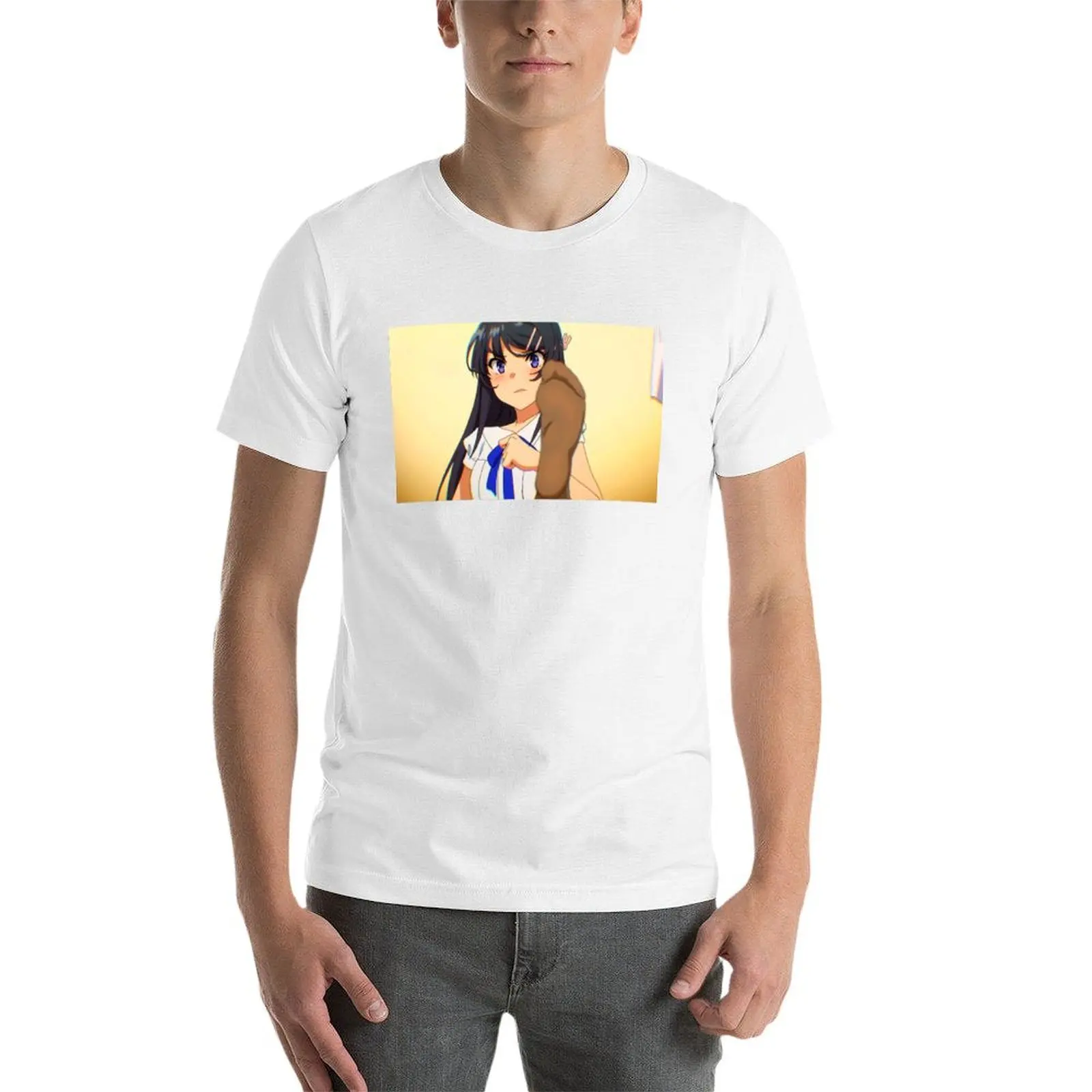 Mai Sakurajima T-Shirt Soft Cotton Print T-Shirt