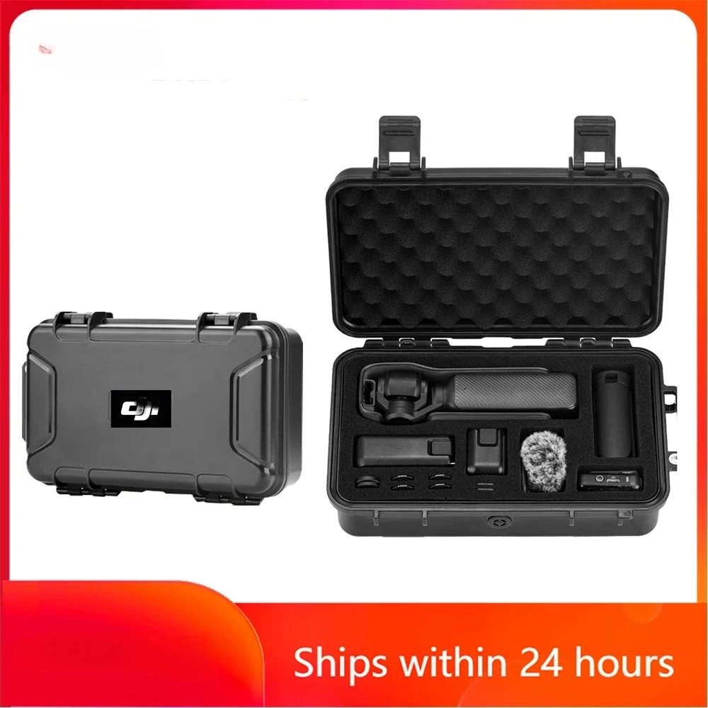 Pour Pocket 3 étui rigide étanche pour DJI Osmo Pocket 3 accessoires de caméra boîte de voyage mallette de transport Portable valise noire
