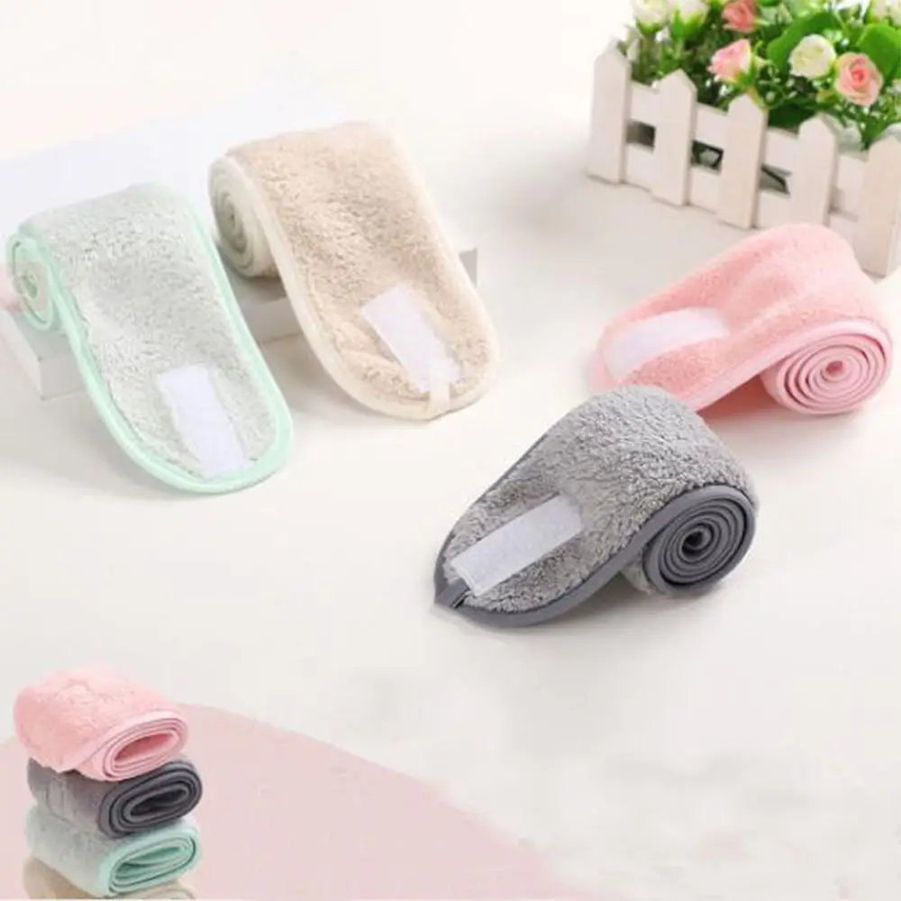 Accessories Face Headbands Adjustable Facial Shower Caps Cosmetic Hairband Turban Head Band Tiara Turban