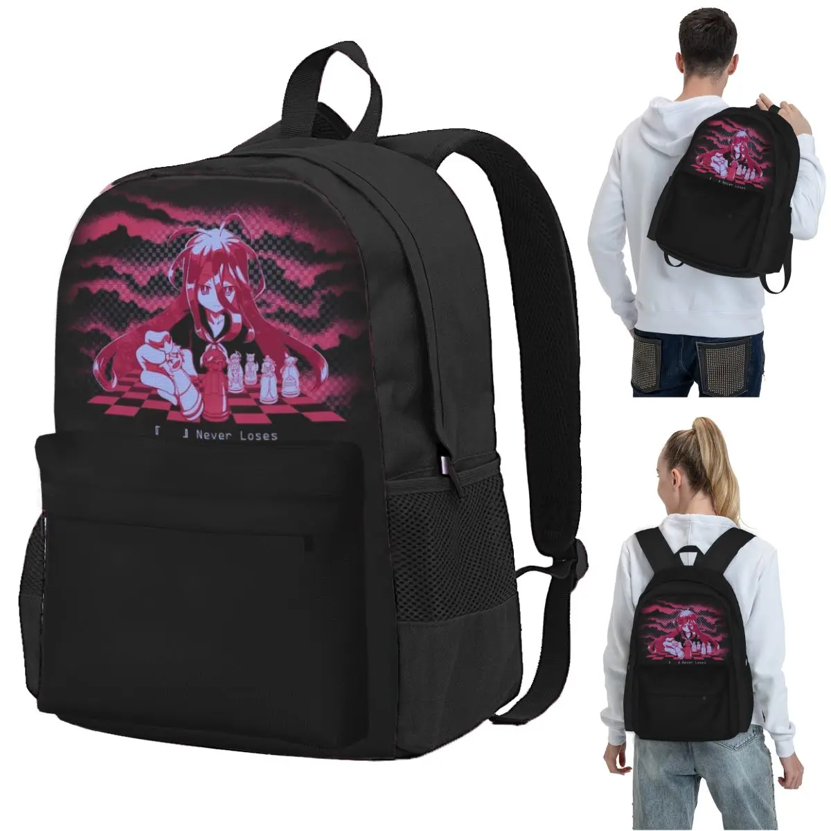 

Flims Retro Gaming Funny Movie Nerd Backpack Student BookBag Children School Bag Laptop Shoulder Bags for Boys Girls