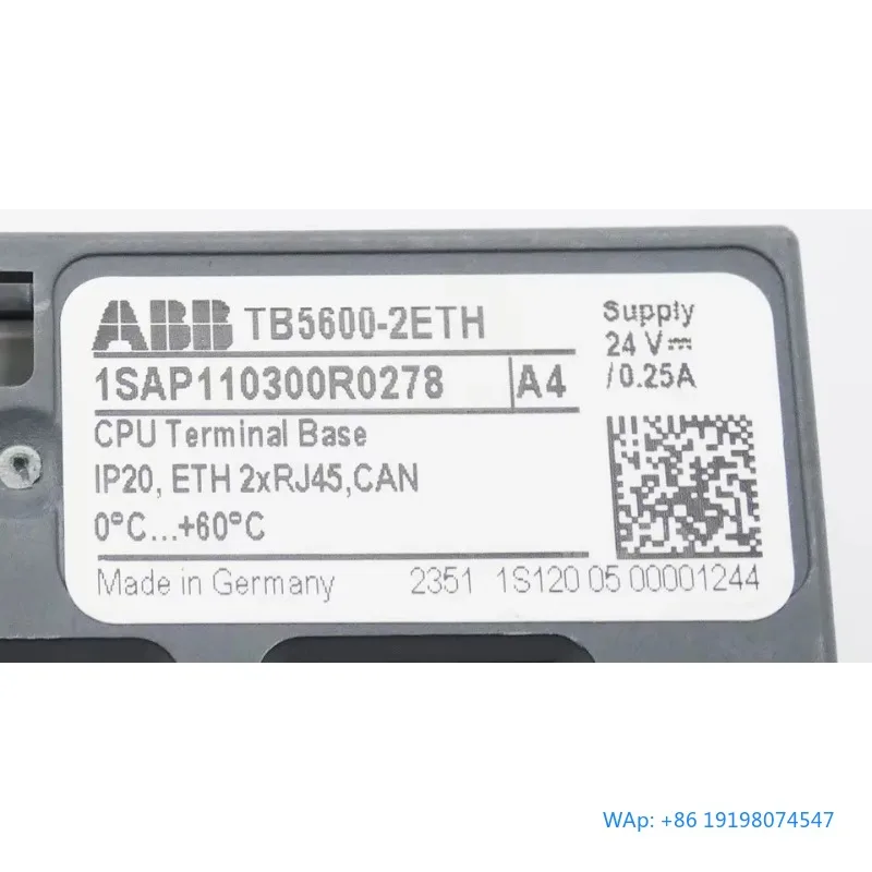 

CPU Terminal Base Module for PLC Automation