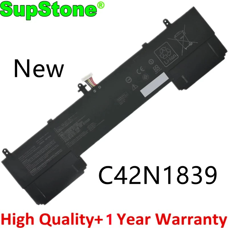 

New C42N1839 Laptop Battery For Asus ZenBook 15 UX533FAC UX533FTC UX534FAC UX534FTC UX563FD UX533FD Q546FD Q536FD 0B200-03470000