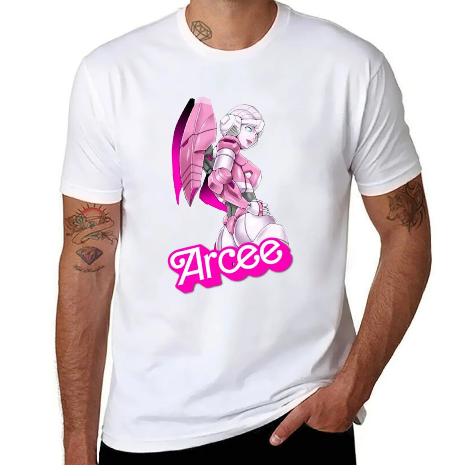 

Arcee Heroic Autobots T-Shirt printed t shirts for man man t shirt cotton T-Shirt