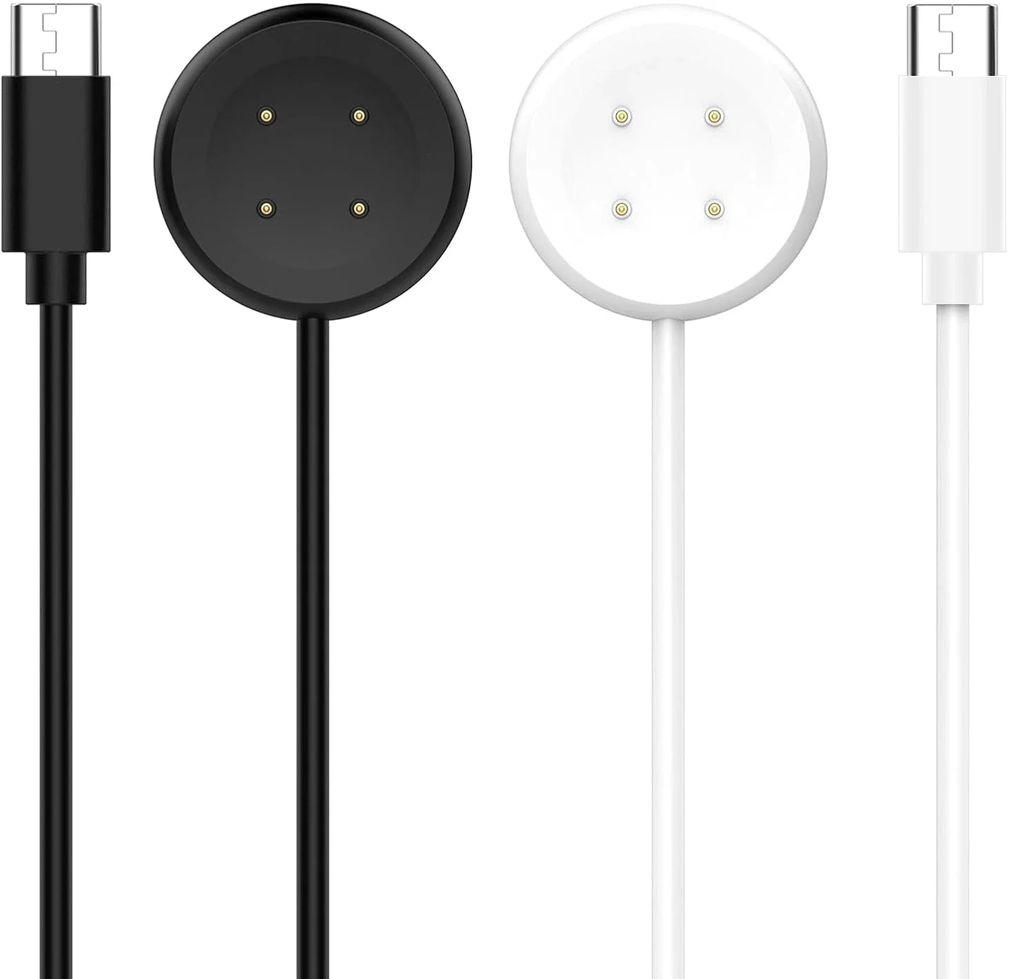 2-Pack Replacement Charger for Google Pixel Watch 2/3 USB-C Smartwatch Charging Dock