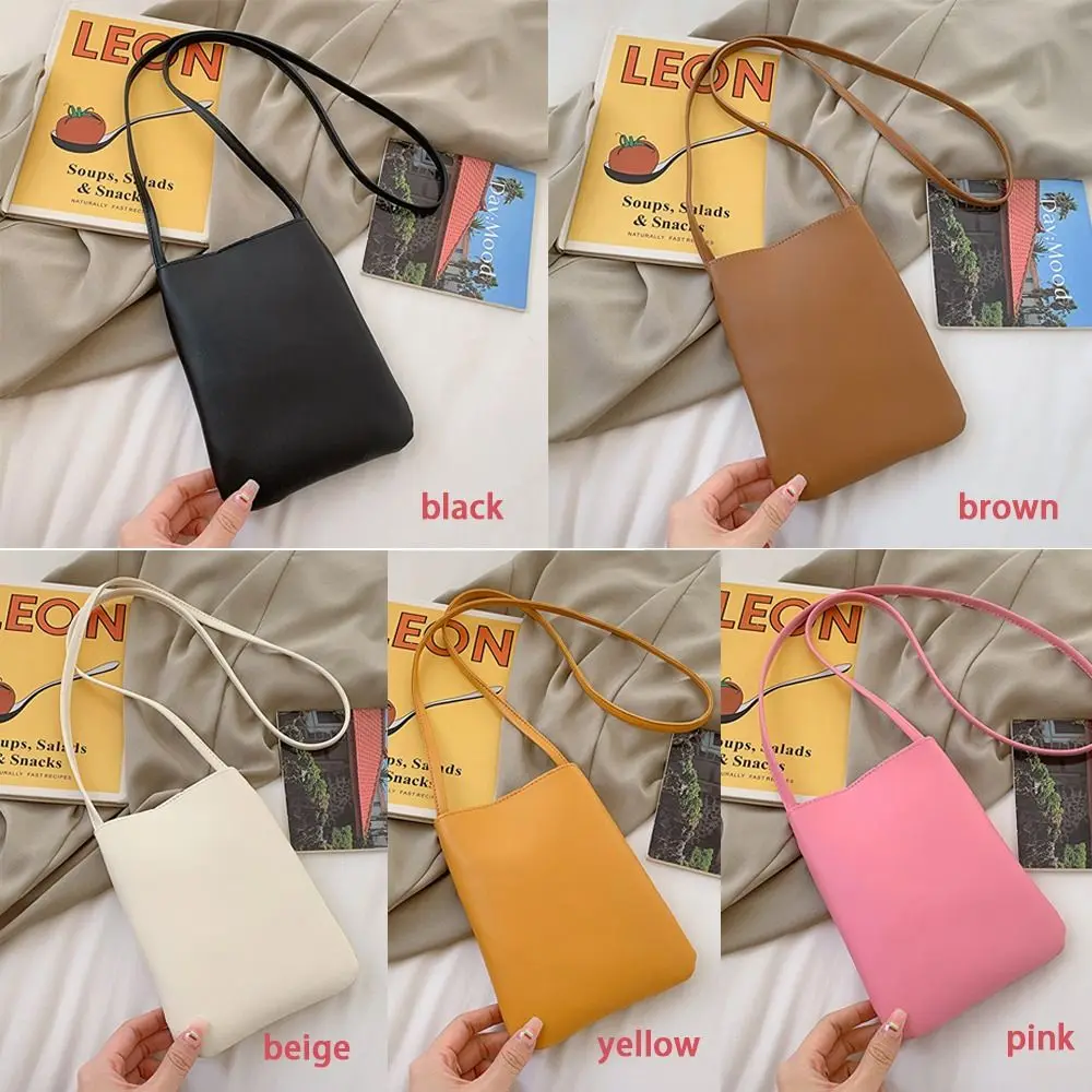 Summer New Leisure Simple Phone Bag for Women\'s Small Change Small Bag Fashion One Shoulder Crossbody Bag