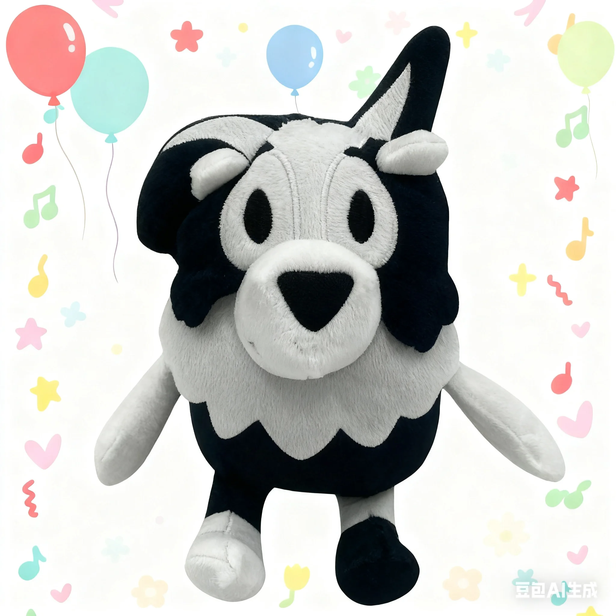 Jouets en peluche périphériques de dessin animé populaire Bruy'S, chiens, poupées en tissu, pendentifs, sacs à dos, accessoires, cadeaux pour enfants