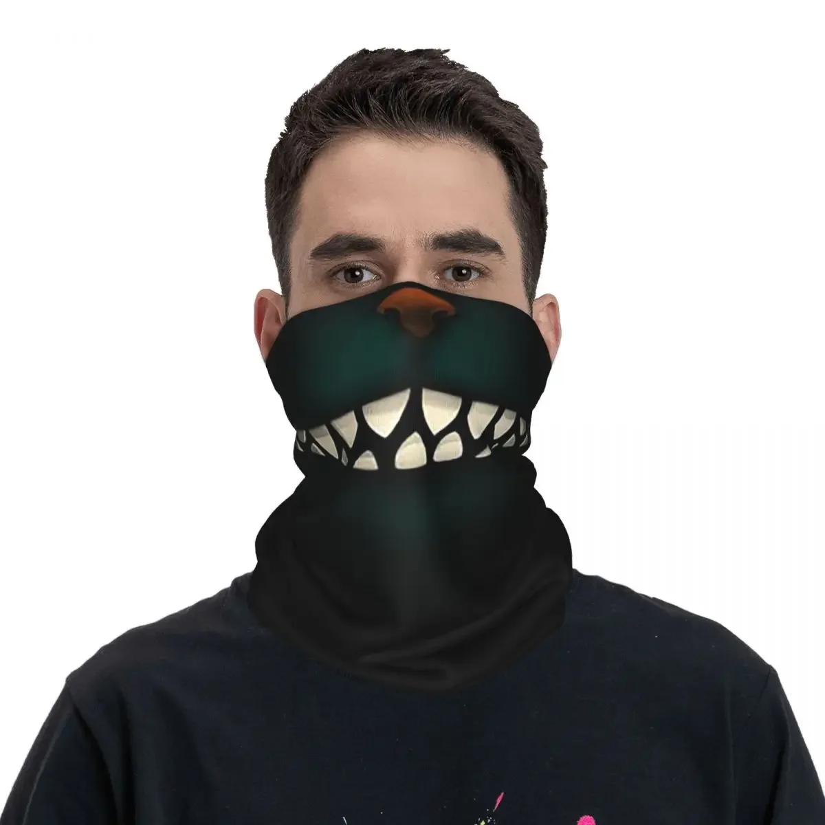 Bigsmile Bandana Neck Gaiter Gedrukt Masker Sjaal Multi-use Fietssjaal Fietsen Unisex Volwassen Winddicht