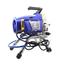 Electric DIY Airless Paint Sprayer Machine From Factory 220V with 5L Pump and Pressure Feed for Industrial Application