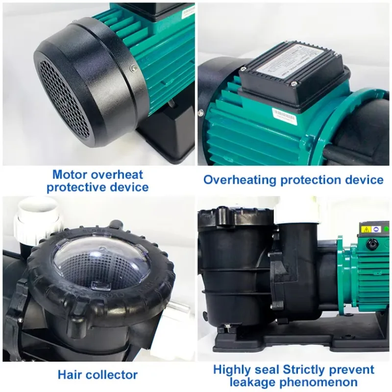 STLF 2-Pool-Wasserpumpen für Schwimmbadzubehör, unverzichtbare Poolpumpe