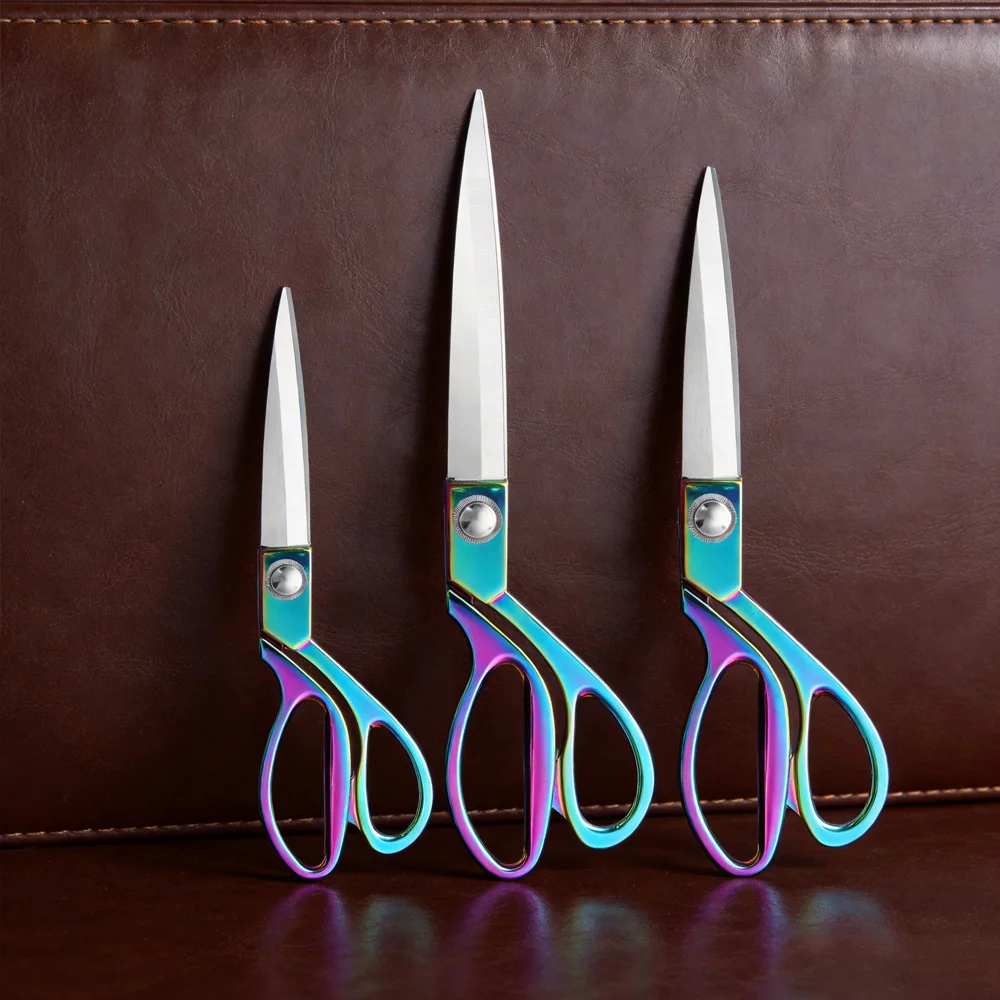 Scissors Stainless Craft - Gunting Jahit Kain Berwarna-warni, Gagang Paduan