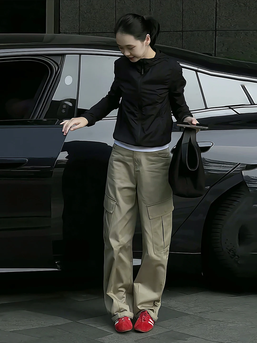 Cappotto Lungo con Cappuccio Stile Sportivo Americano Retrò, Moda Autunno Inverno da Donna, Slim Fit Casual Trendy